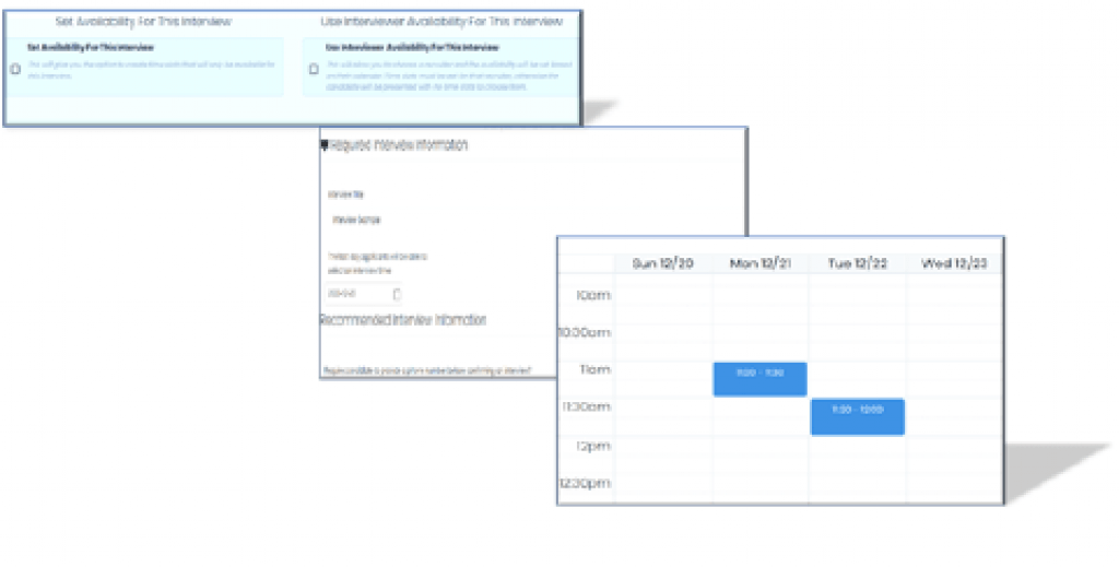Online Interview Scheduling with Interviewer Assistant Interviewer