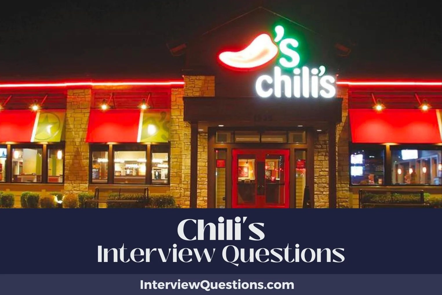 25 Chili's Interview Questions (And JawDropping Answers)