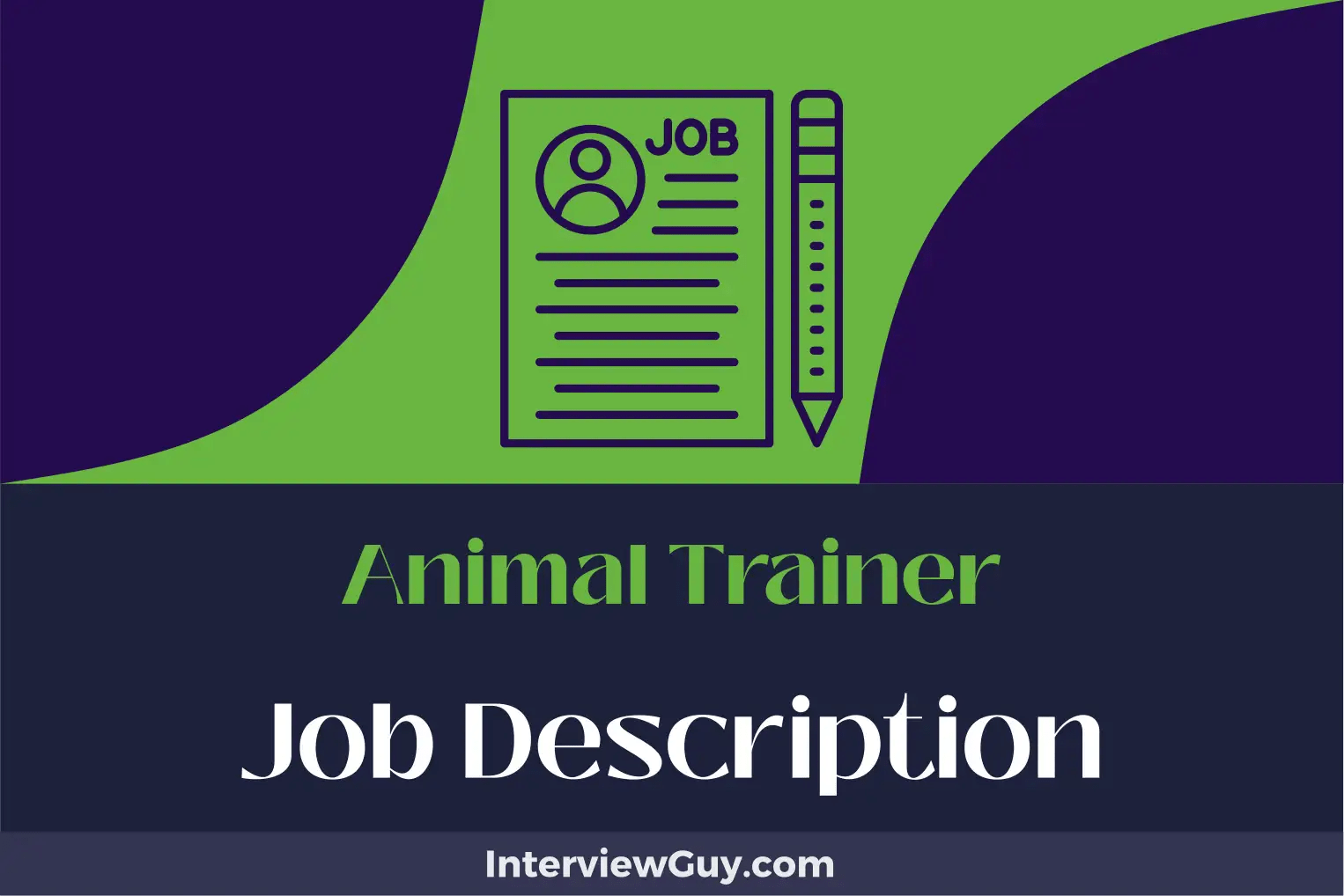Animal Trainer Job Description [Updated for 2024]