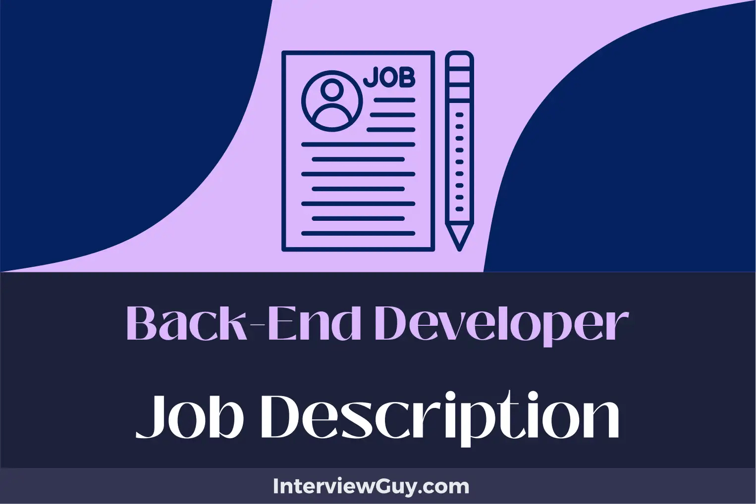 BackEnd Developer Job Description [Updated for 2024]