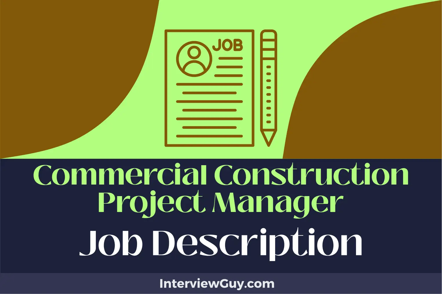 Commercial Construction Project Manager Job Description [Updated for 2024]