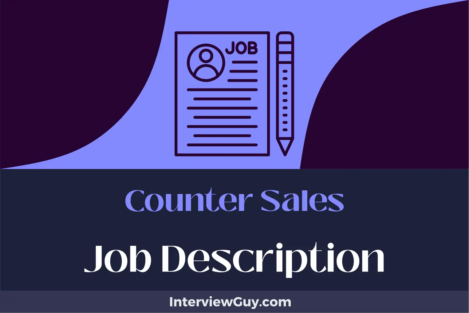 Counter Sales Job Description [Updated for 2024]