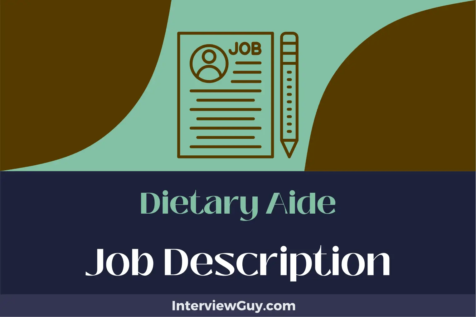 Dietary Aide Job Description [Updated for 2025]