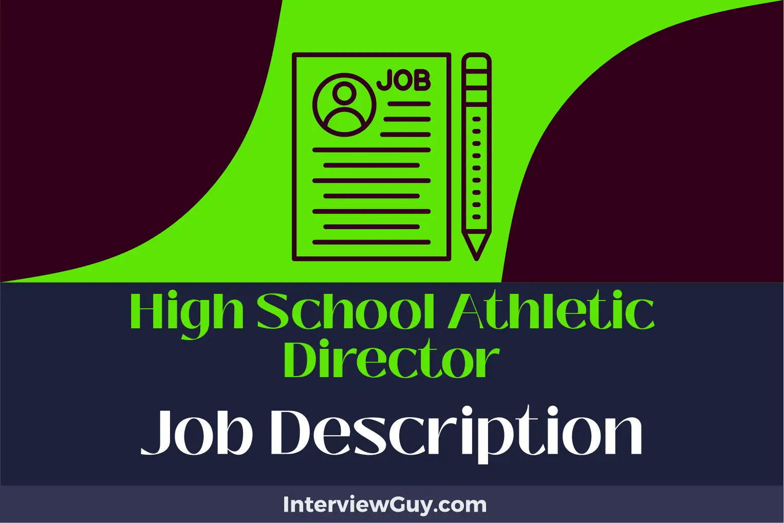 High School Athletic Director Job Description [Updated for 2024]