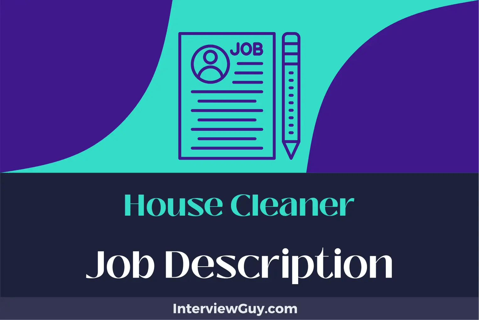 House Cleaner Job Description [Updated for 2024]
