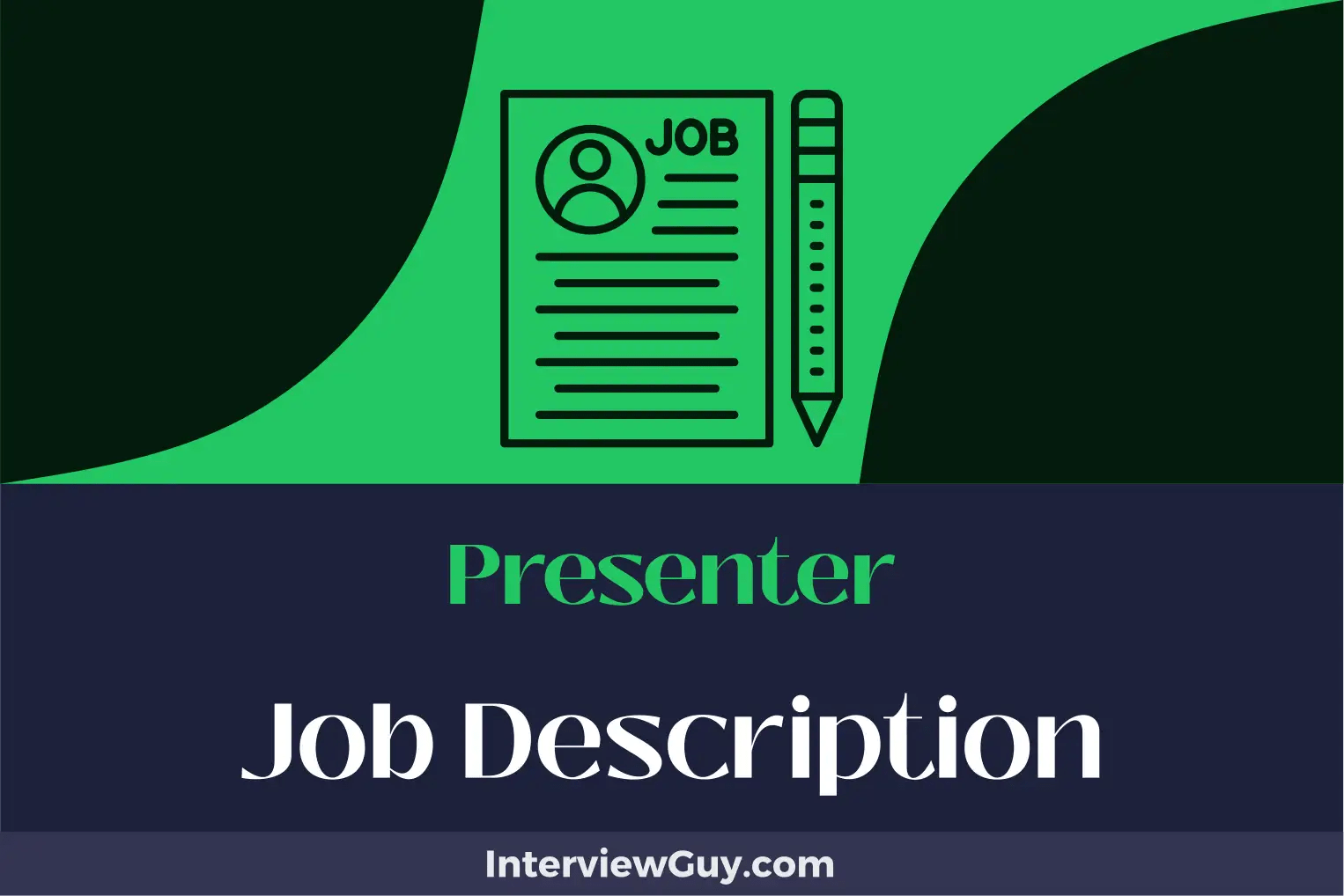Presenter Job Description [Updated for 2024]