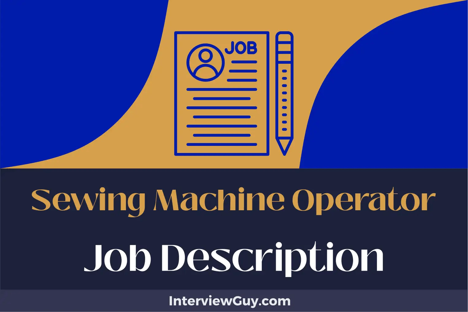 Sewing Machine Operator Job Description [Updated for 2024]