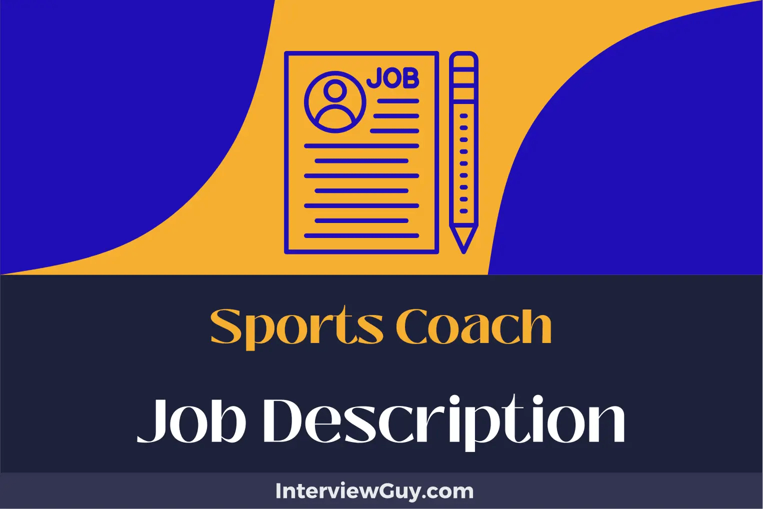 Sports Coach Job Description [Updated for 2024]
