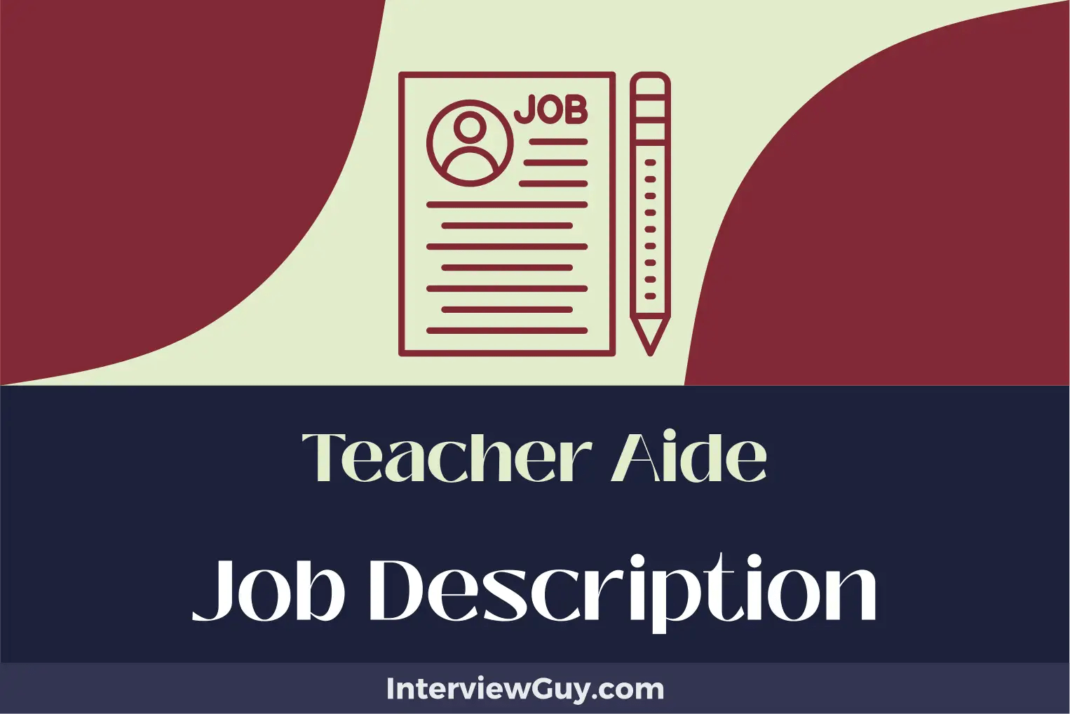 Teacher Aide Job Description [Updated for 2024]