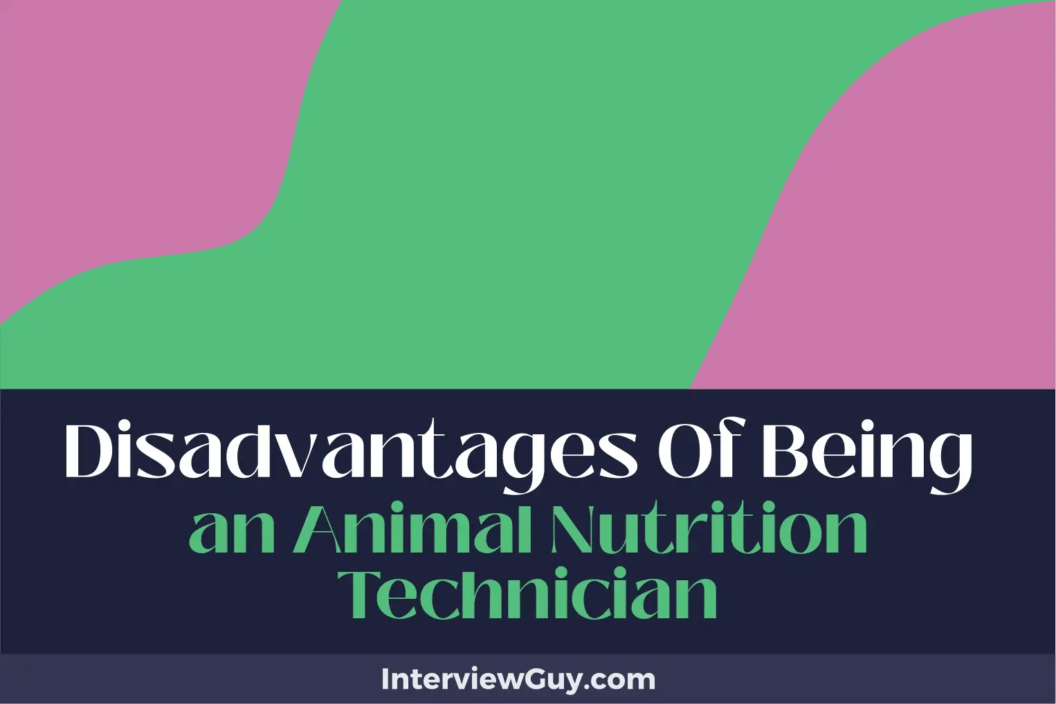 25 Disadvantages of Being an Animal Nutrition Technician (Chew on This)
