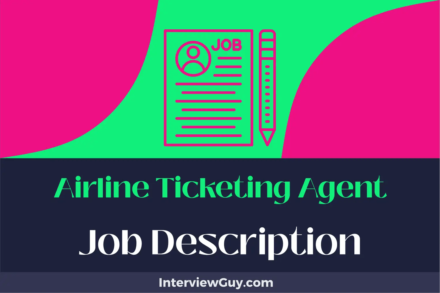 Airline Ticketing Agent Job Description [Updated for 2024]