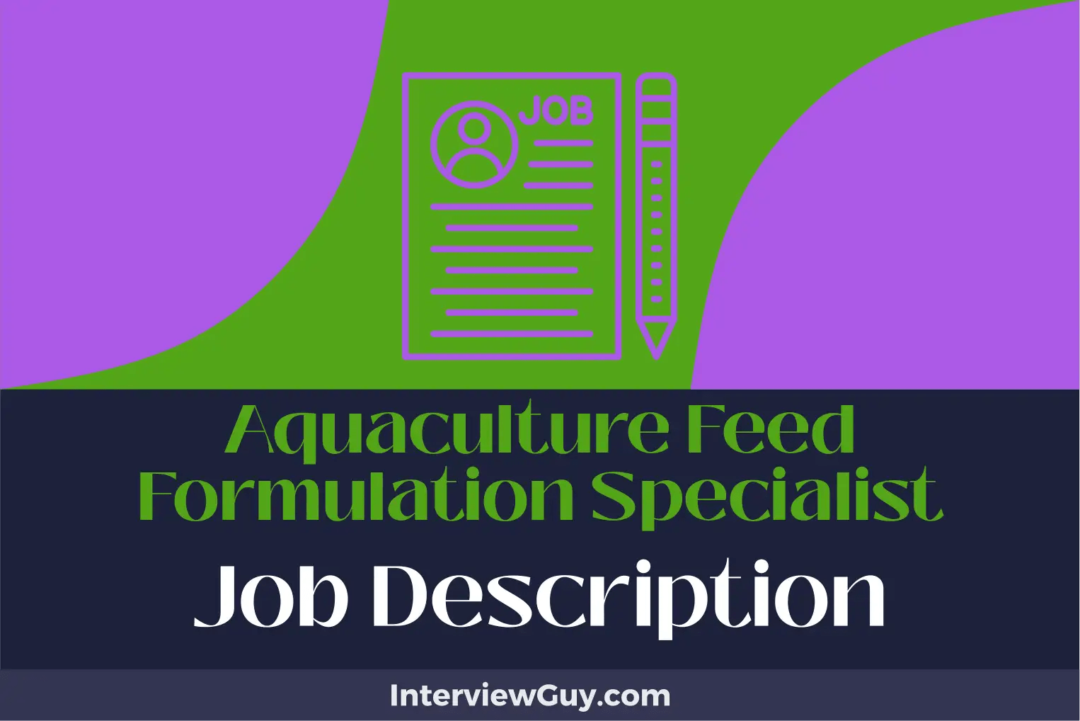 Aquaculture Feed Formulation Specialist Job Description [Updated for 2024]