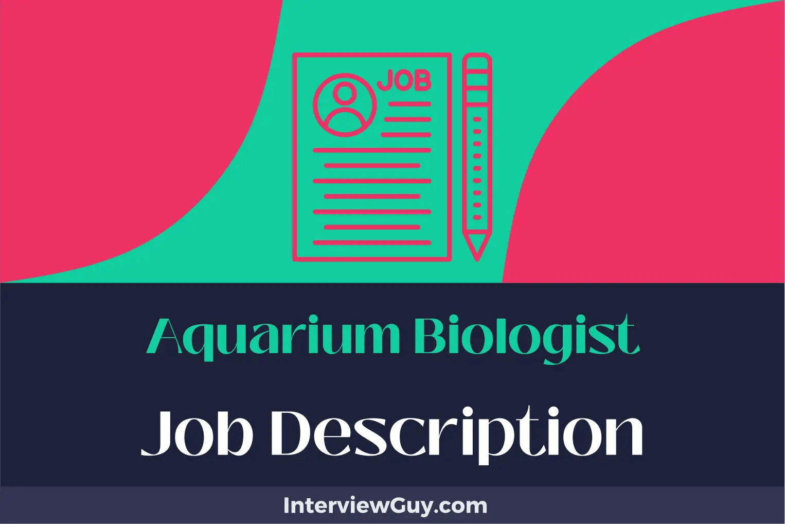 Aquarium Biologist Job Description [Updated for 2024]