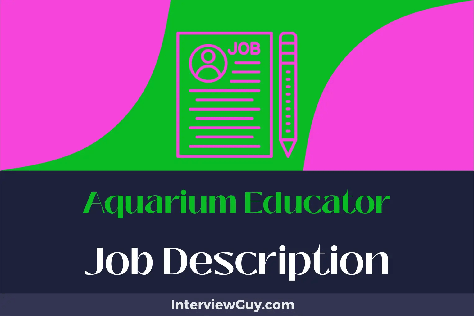 Aquarium Educator Job Description [Updated for 2024]