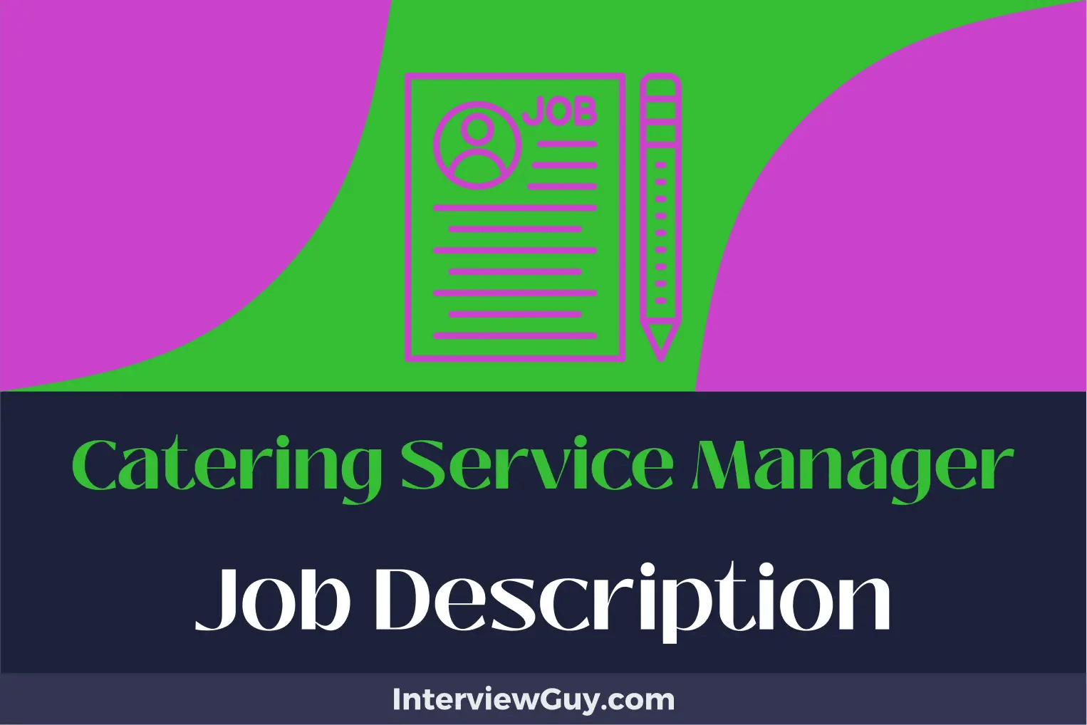 Catering Service Manager Job Description [Updated for 2024]