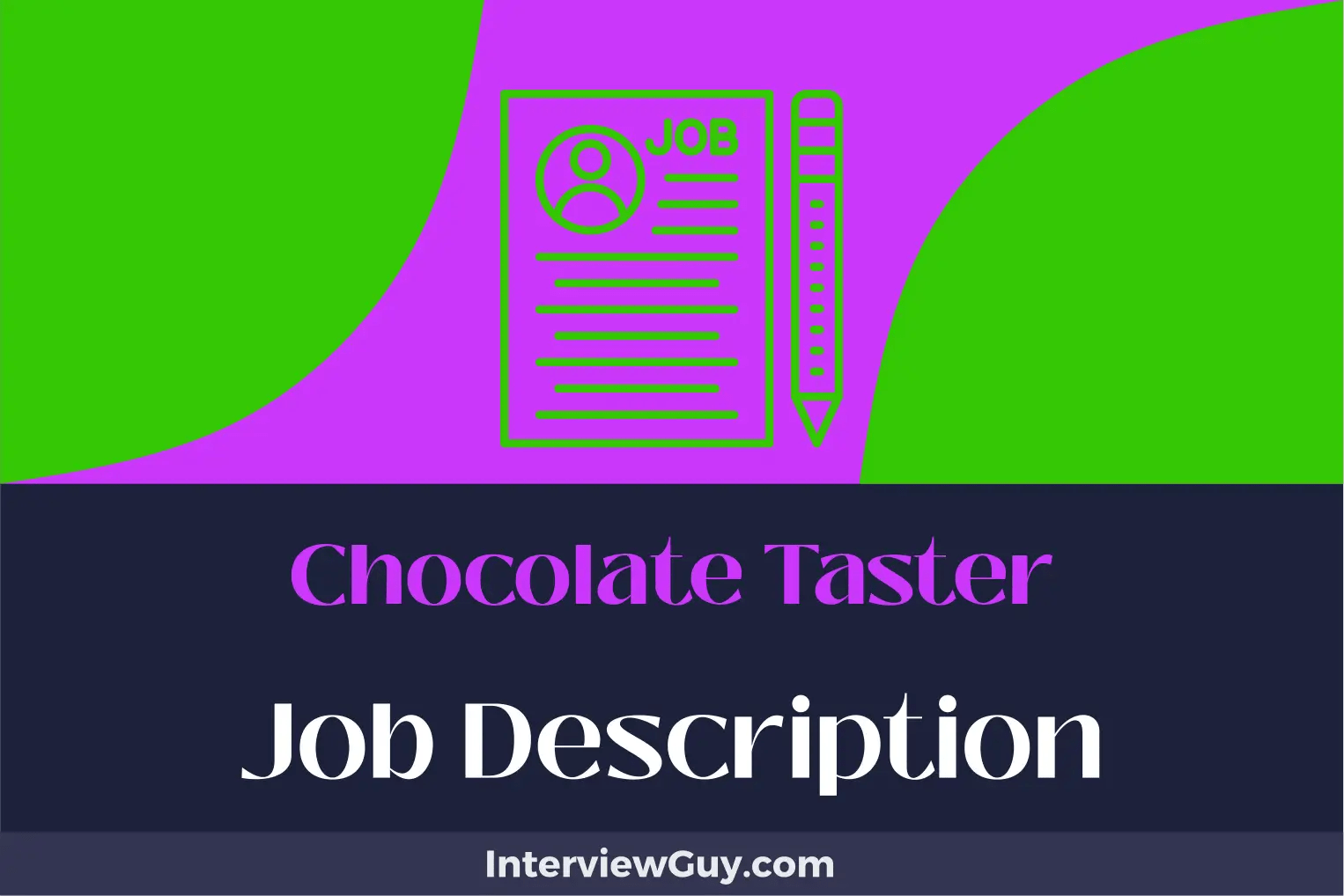 Chocolate Taster Job Description [Updated for 2024]