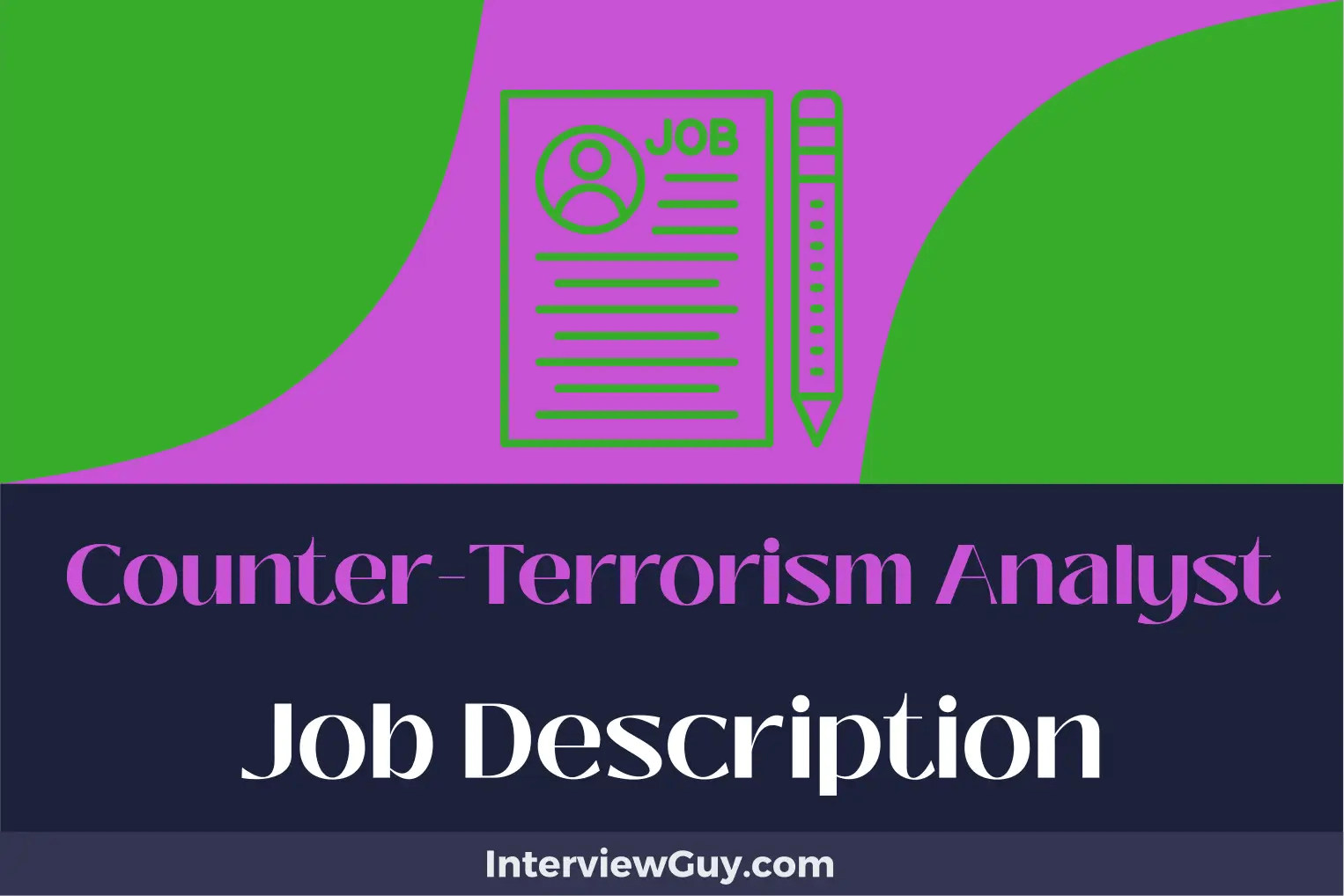 CounterTerrorism Analyst Job Description [Updated for 2024]