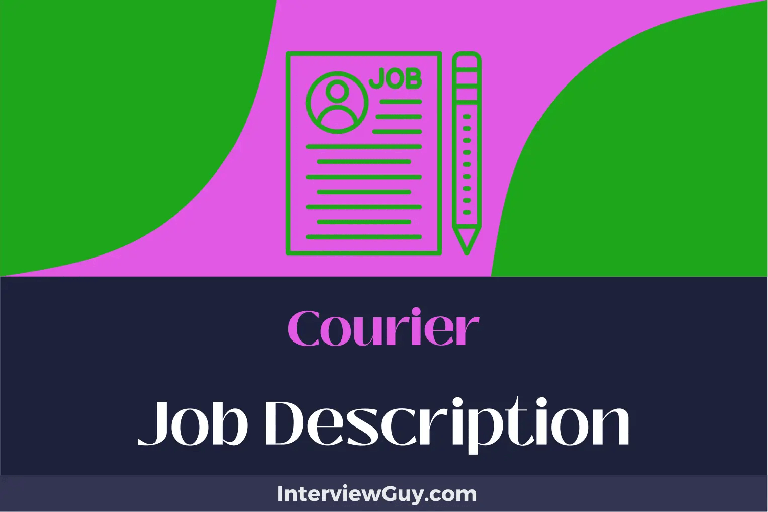 Courier Job Description [Updated for 2024]