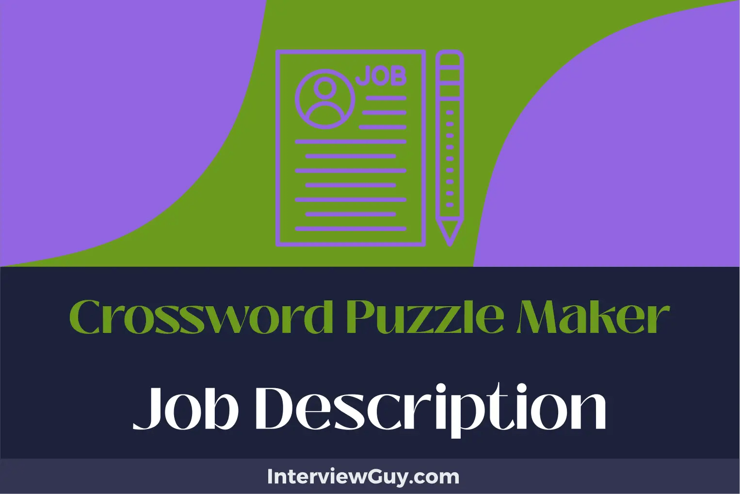 Crossword Puzzle Maker Job Description [Updated for 2024]