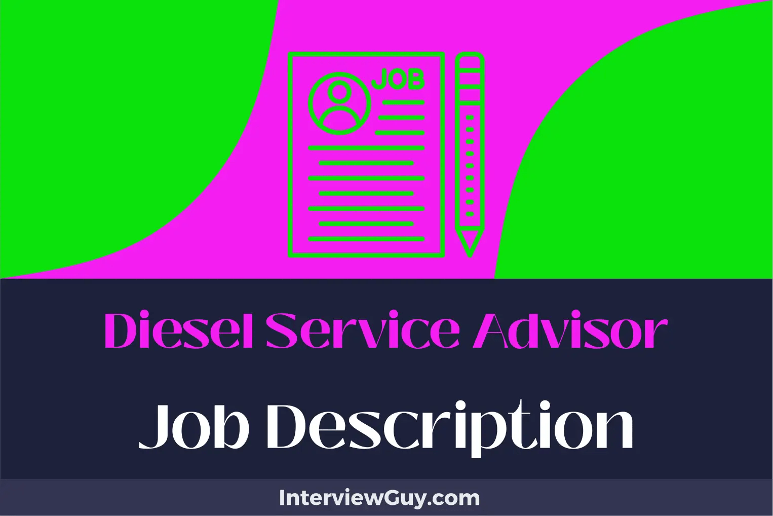 Diesel Service Advisor Job Description [Updated for 2024]