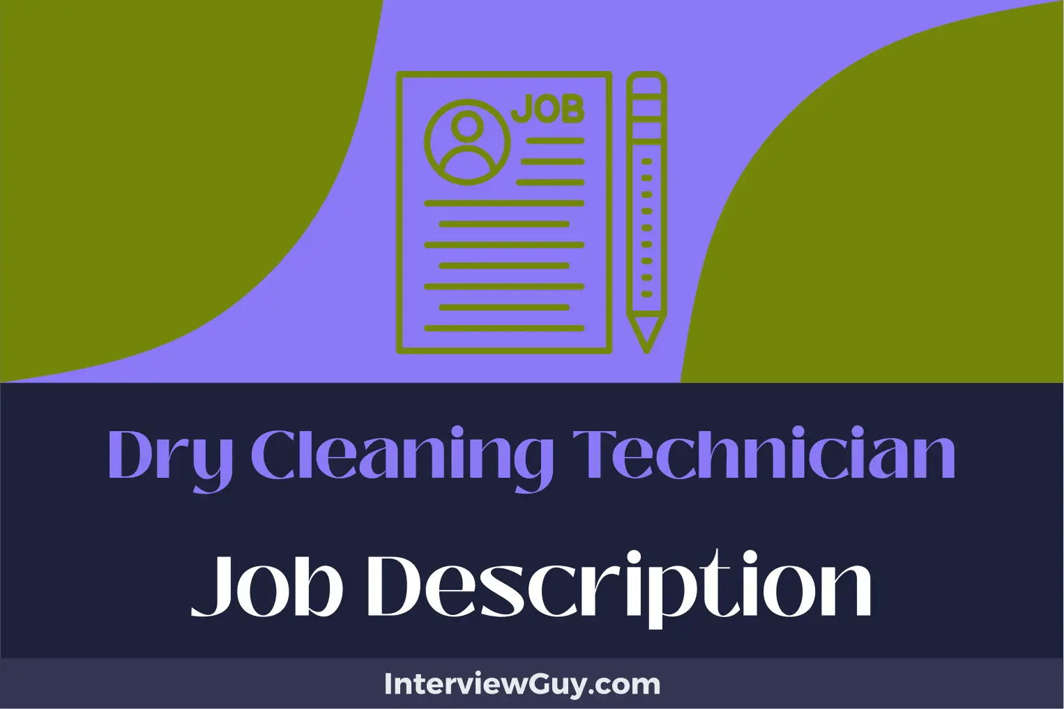 Dry Cleaning Technician Job Description [Updated for 2024]