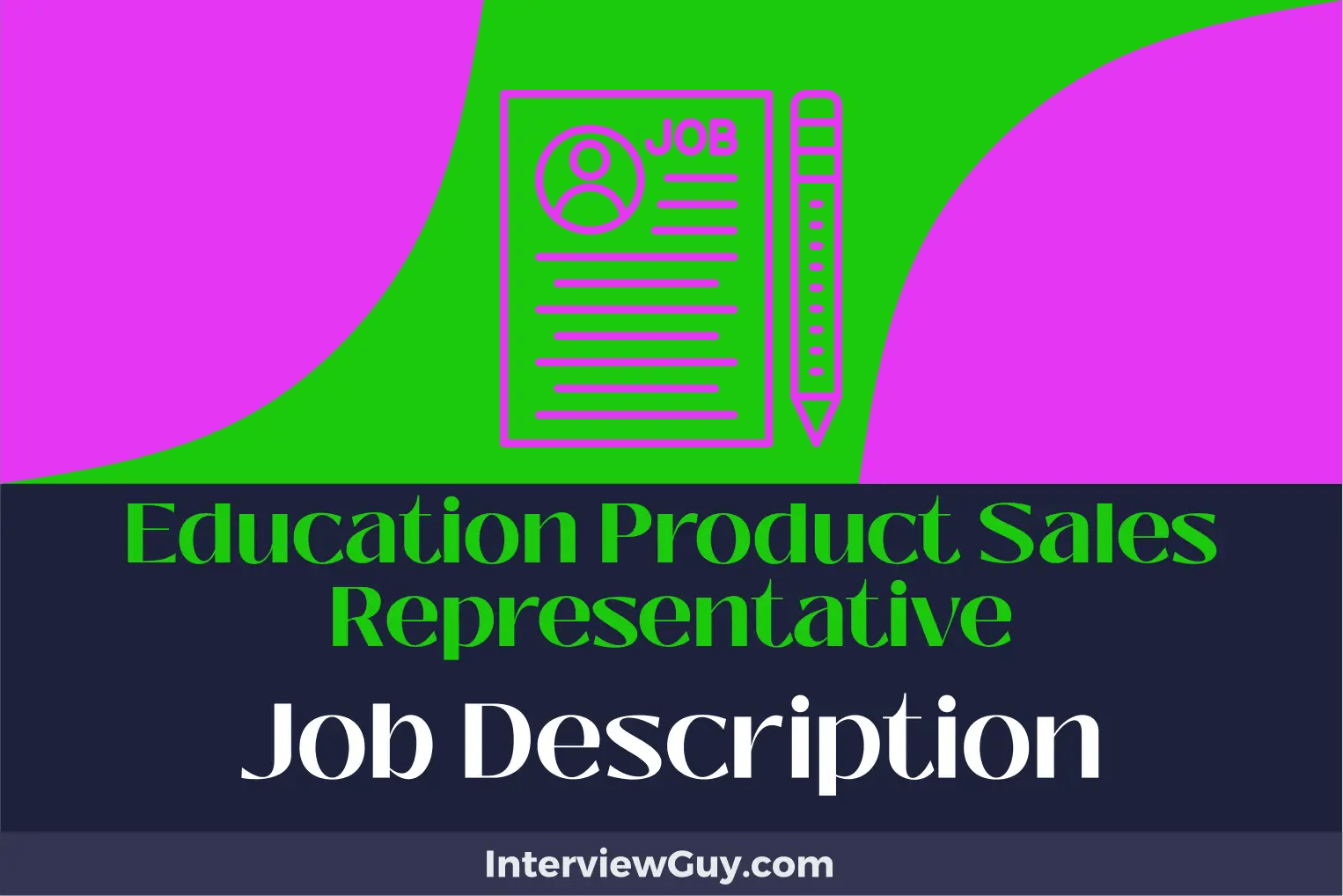 Education Product Sales Representative Job Description [Updated for 2024]