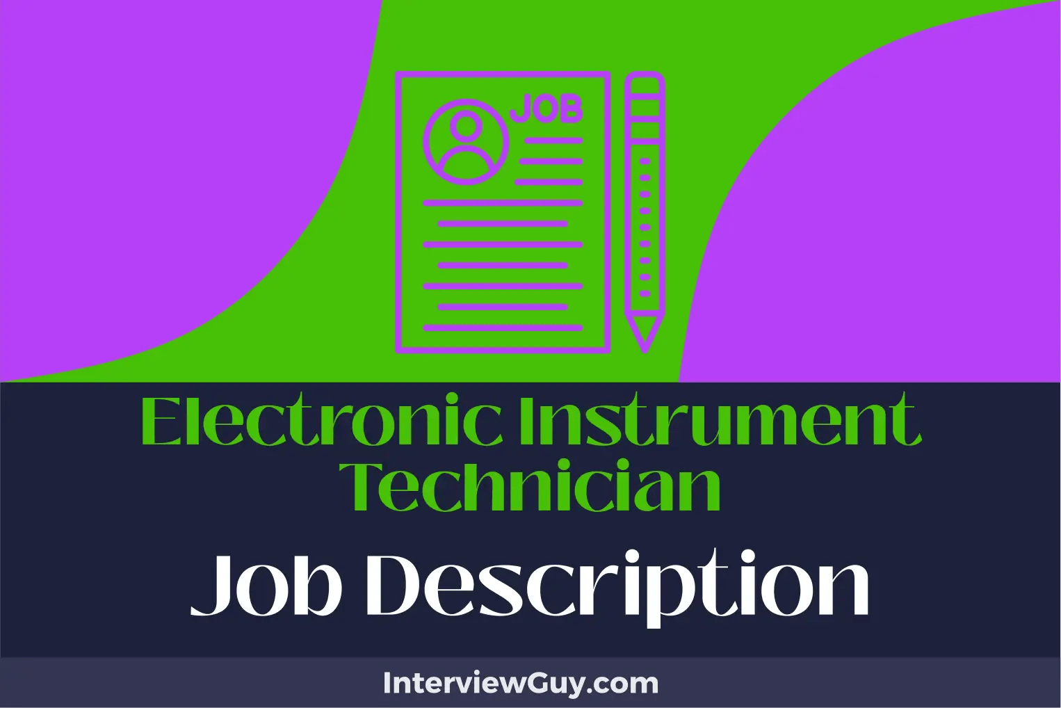 Electronic Instrument Technician Job Description [Updated for 2024]