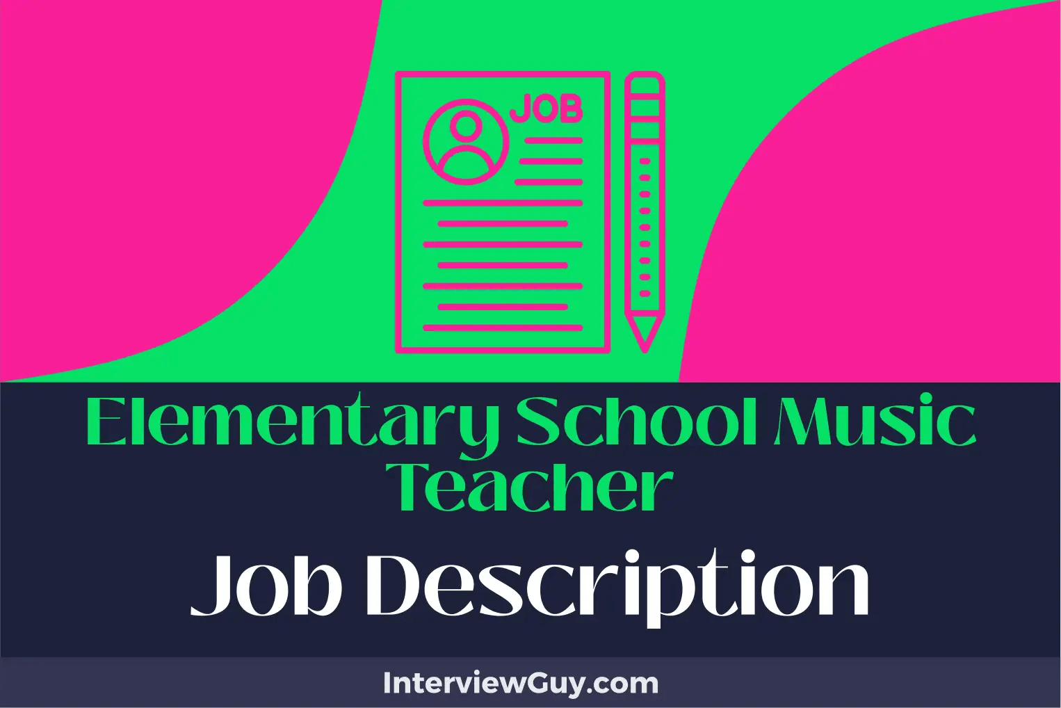 Elementary School Music Teacher Job Description [Updated for 2024]