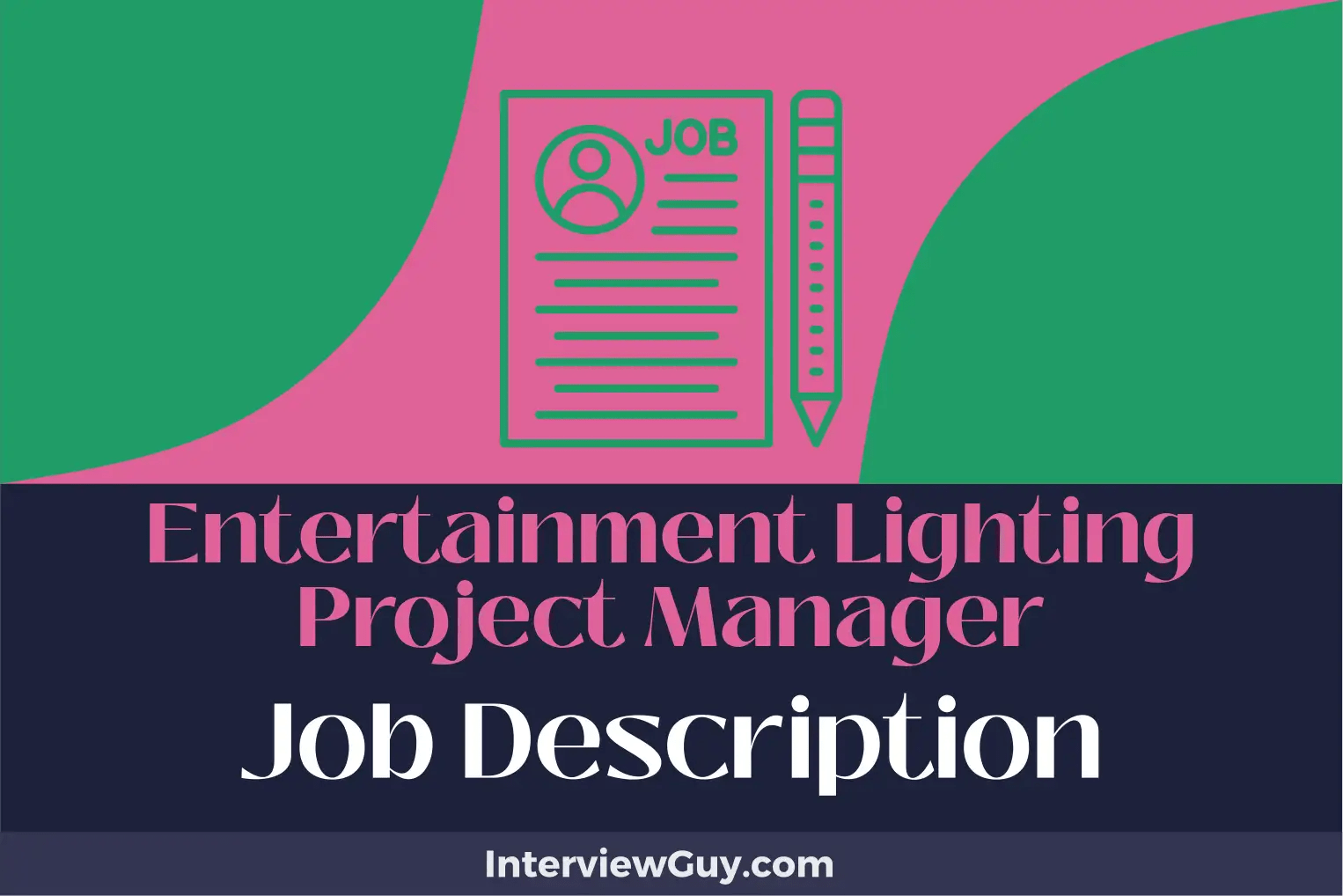 Entertainment Lighting Project Manager Job Description [Updated for 2024]