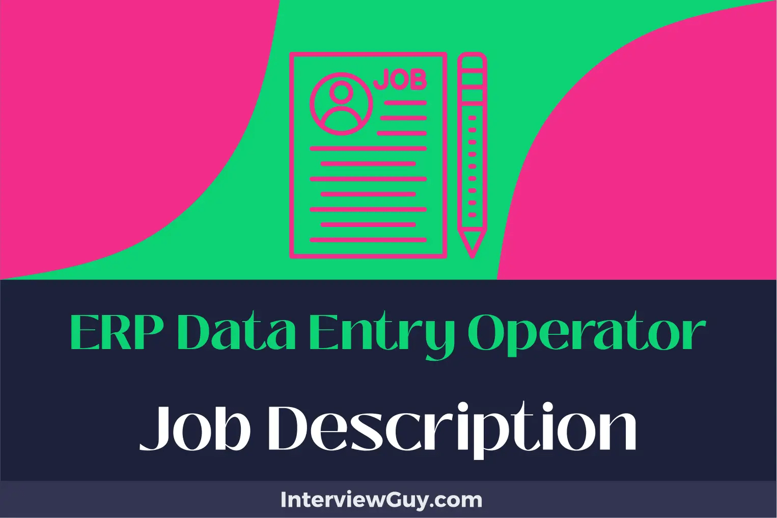 ERP Data Entry Operator Job Description [Updated for 2024]