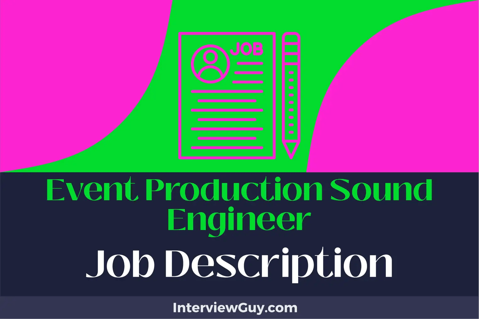 Event Production Sound Engineer Job Description [Updated for 2024]