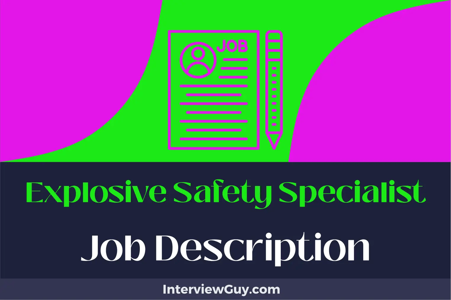 Explosive Safety Specialist Job Description [Updated for 2024]