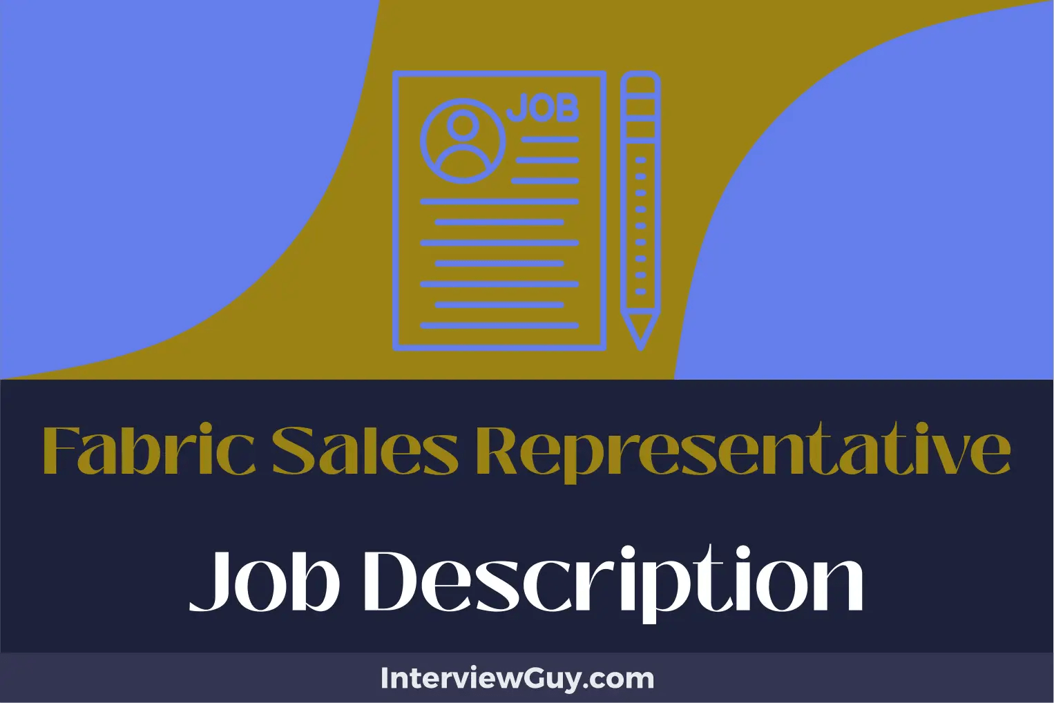 Fabric Sales Representative Job Description [Updated for 2024]