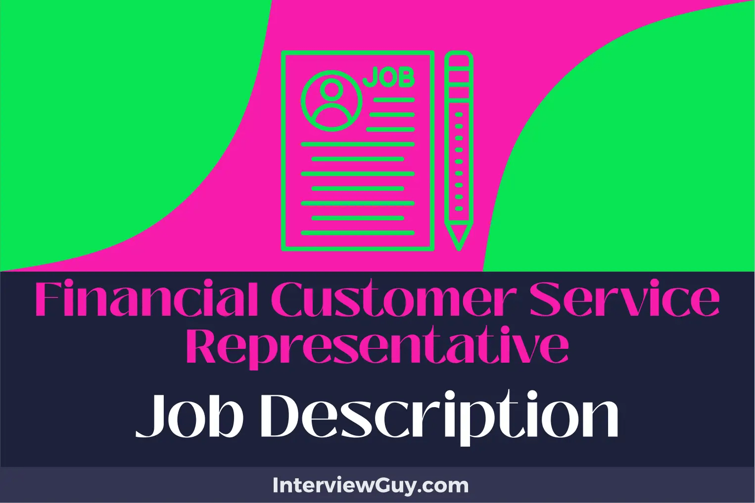 Financial Customer Service Representative Job Description [Updated for