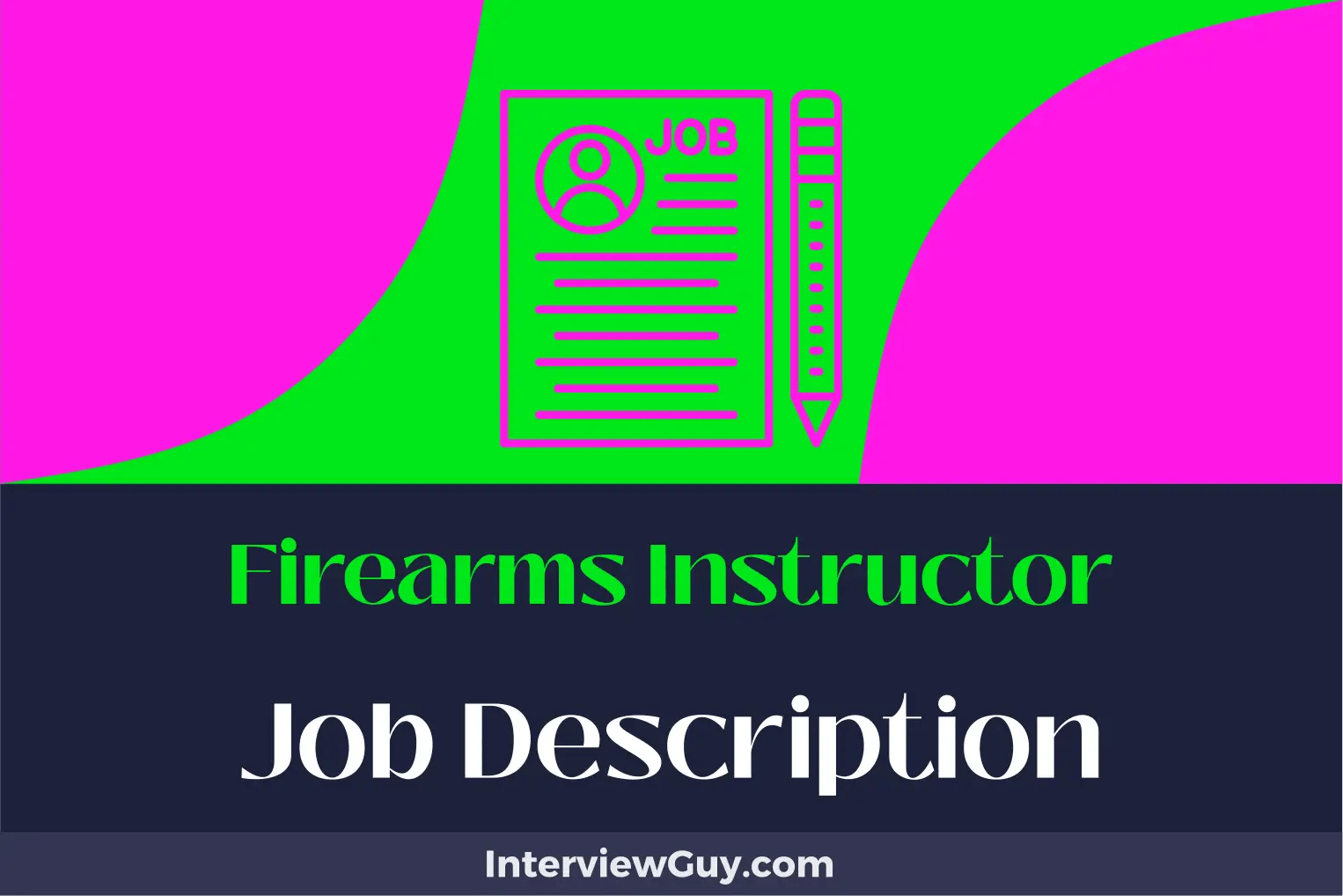 Firearms Instructor Job Description [Updated for 2024]