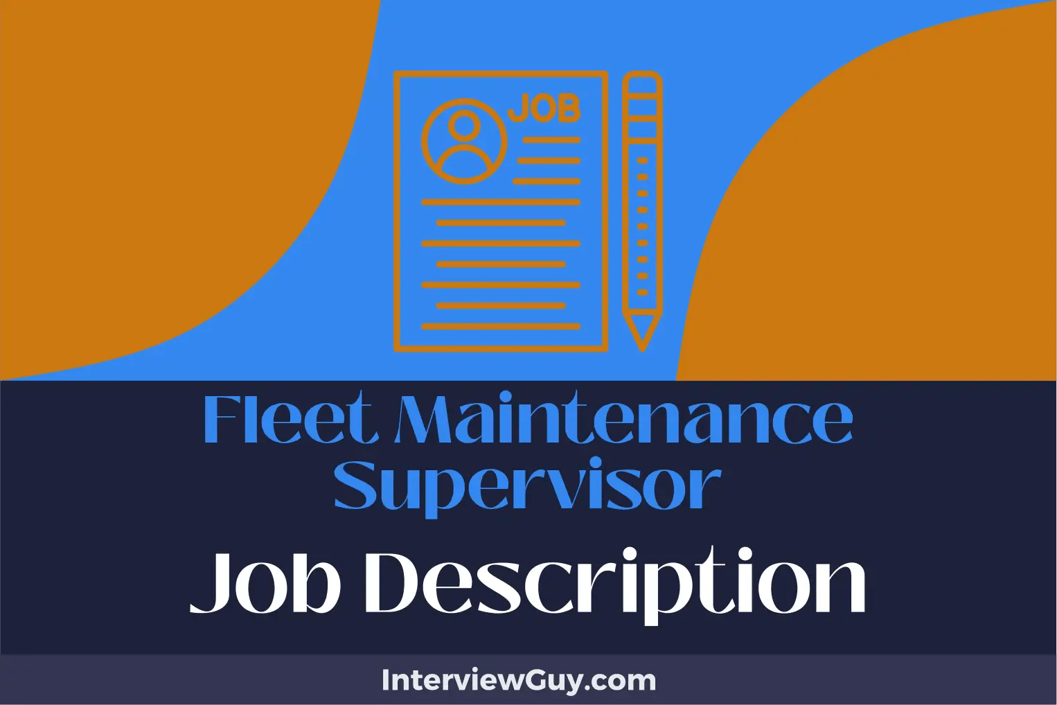 Fleet Maintenance Supervisor Job Description [Updated for 2024]