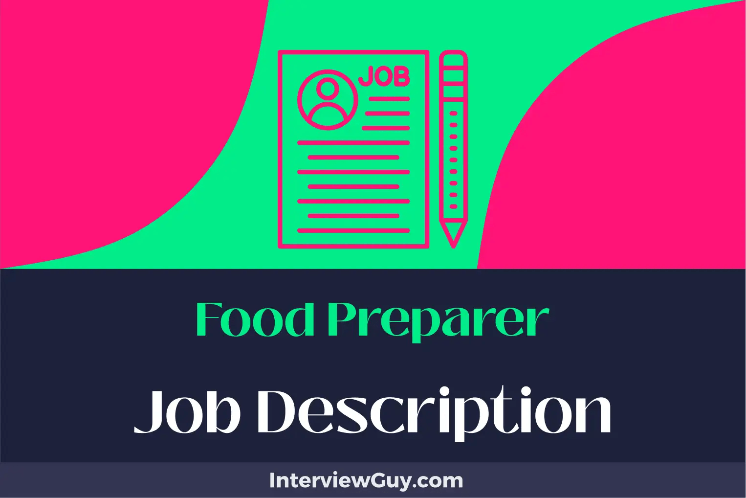 Food Preparer Job Description [Updated for 2024]