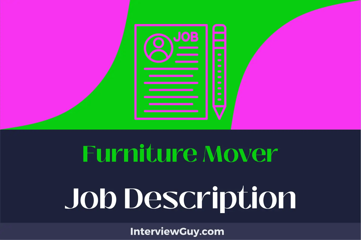 Furniture Mover Job Description [Updated for 2024]