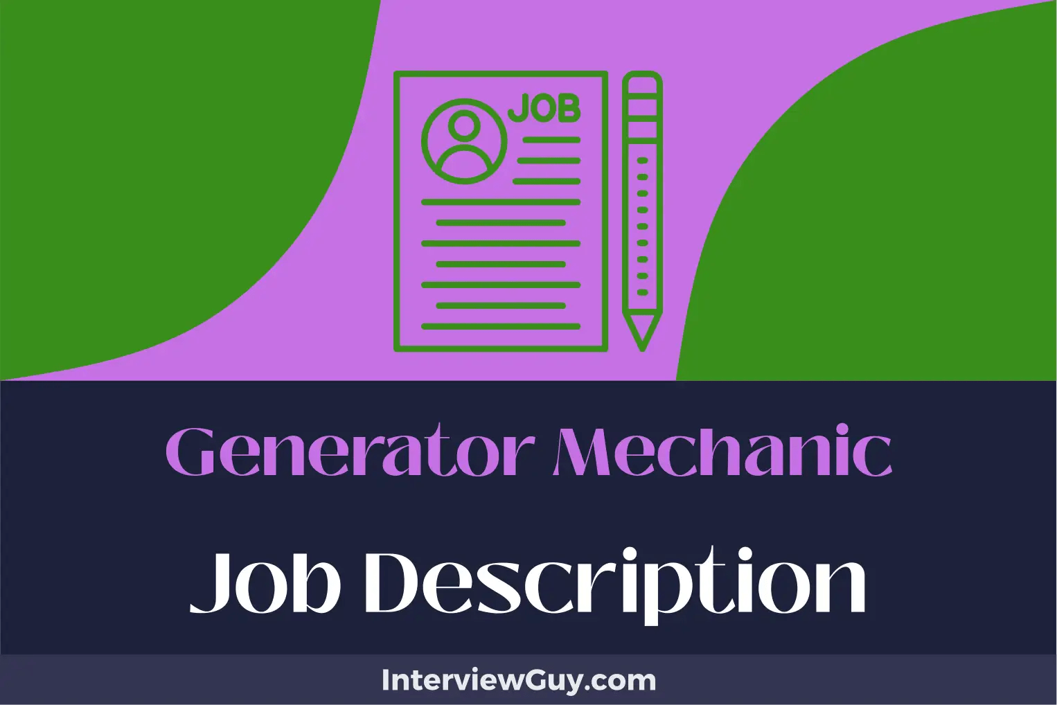 Generator Mechanic Job Description [Updated for 2024]