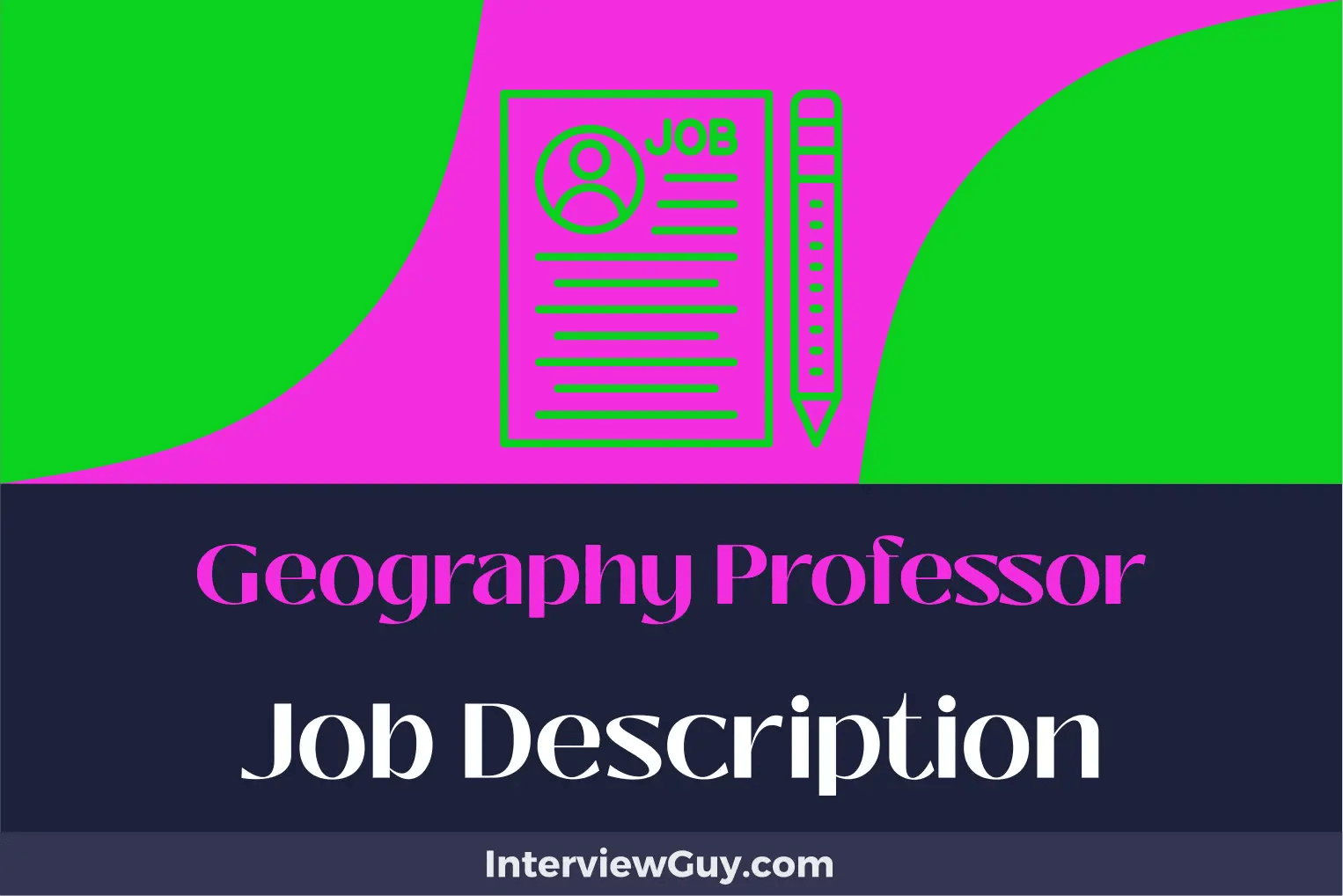 Geography Professor Job Description [Updated for 2024]