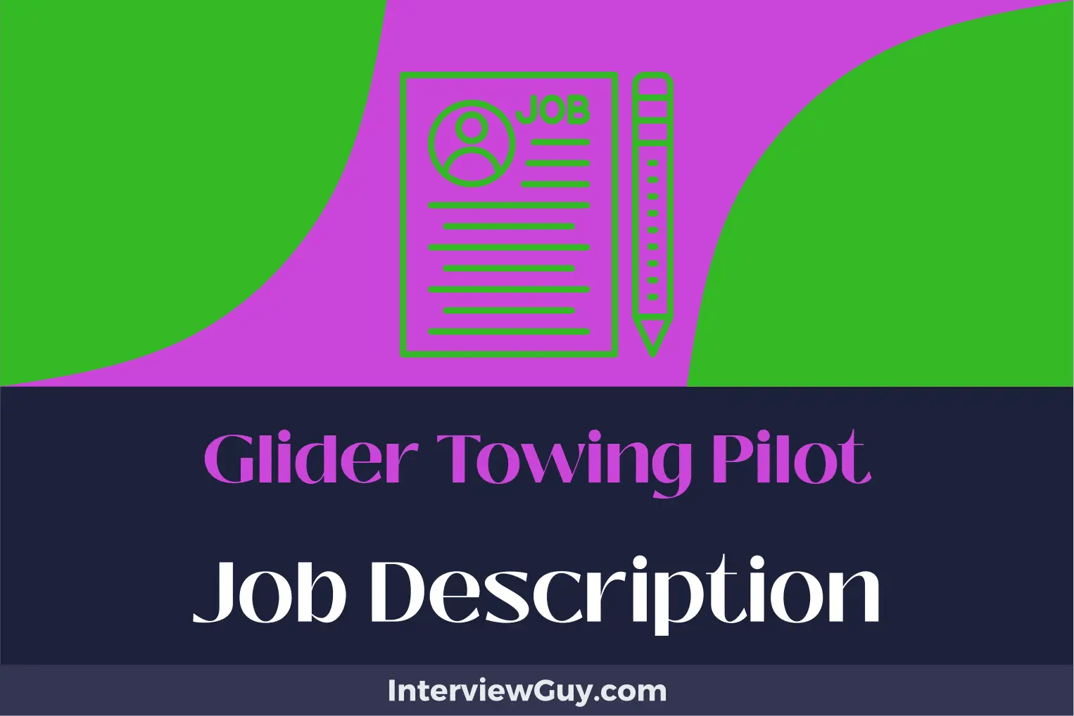 Glider Towing Pilot Job Description [Updated for 2024]