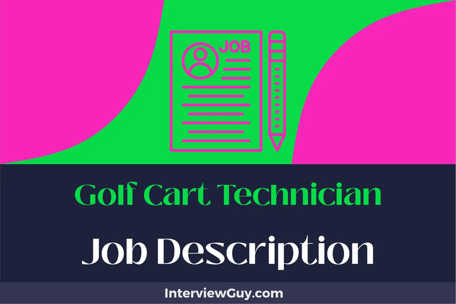 Golf Cart Technician Job Description [Updated for 2024]