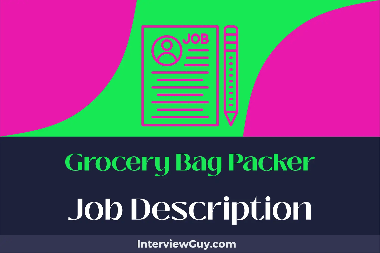 Grocery Bag Packer Job Description [Updated for 2024]