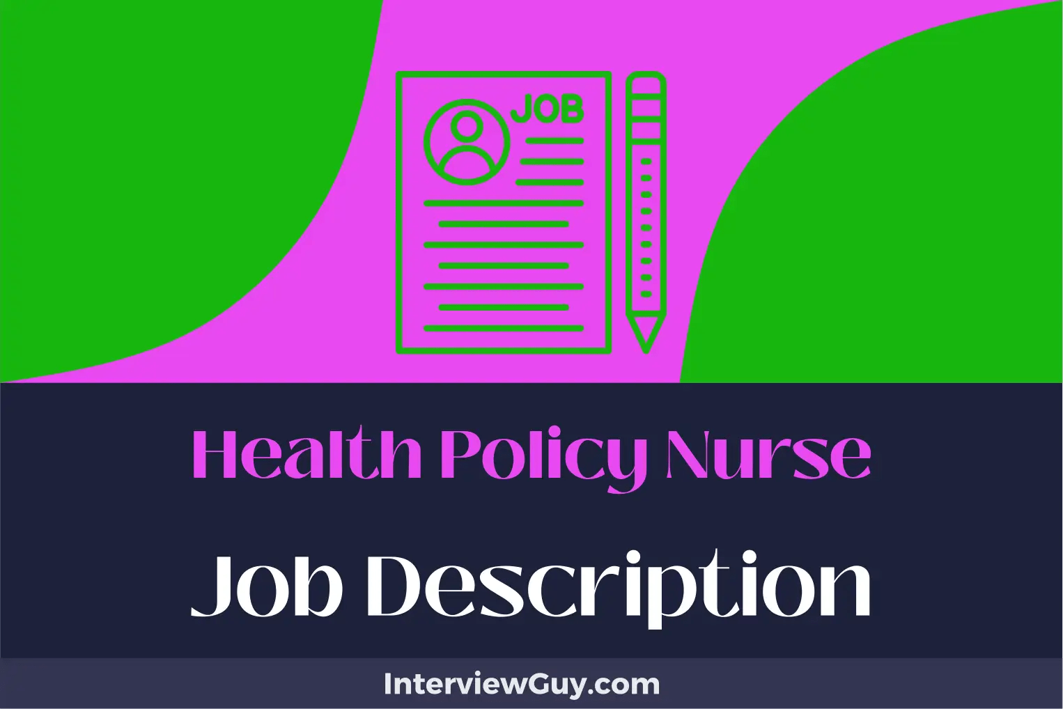 Health Policy Nurse Job Description [Updated for 2024]