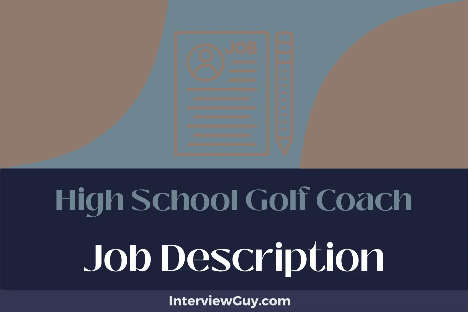 High School Golf Coach Job Description [Updated for 2024]