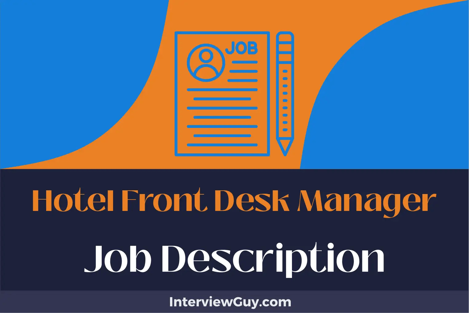 Hotel Front Desk Manager Job Description [Updated for 2024]