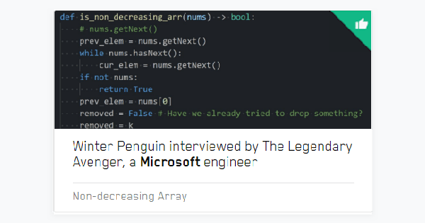 Recordings of mock interviews with Microsoft engineers interviewing.io