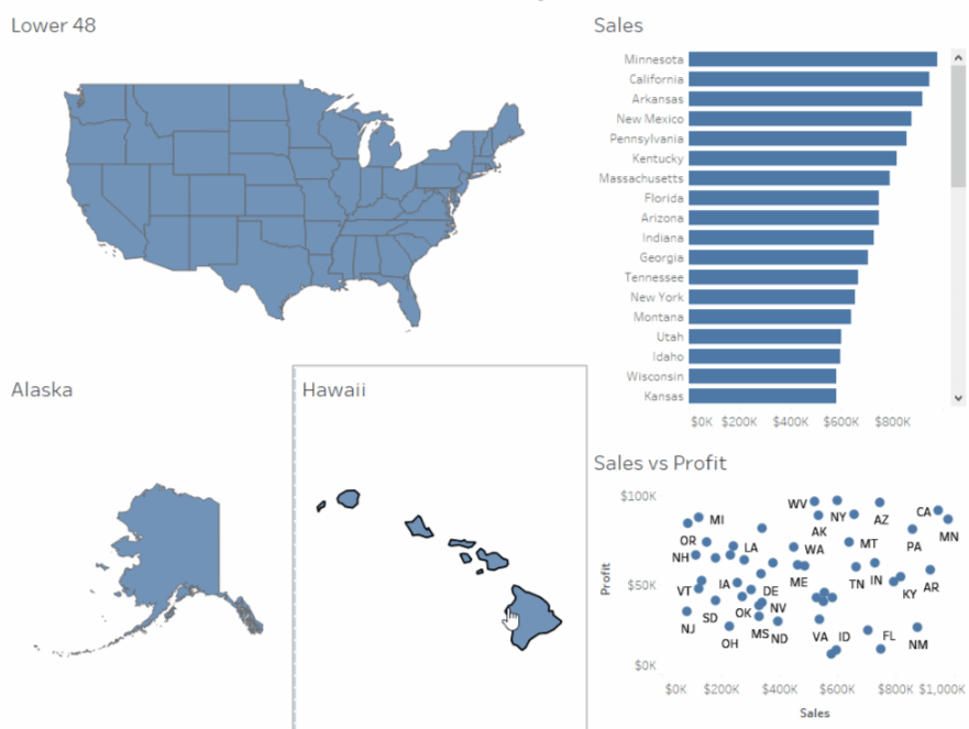 Visualizing Geographic Data with Set Actions in Tableau InterWorks
