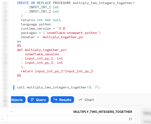 A Definitive Guide to Python Stored Procedures in the Snowflake UI