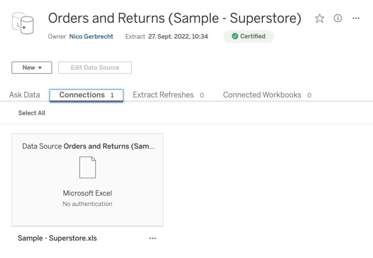How to Set Up a Published Data Source in Tableau InterWorks